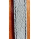 Dámský opasek v šedé barvě, délka 90 cm
